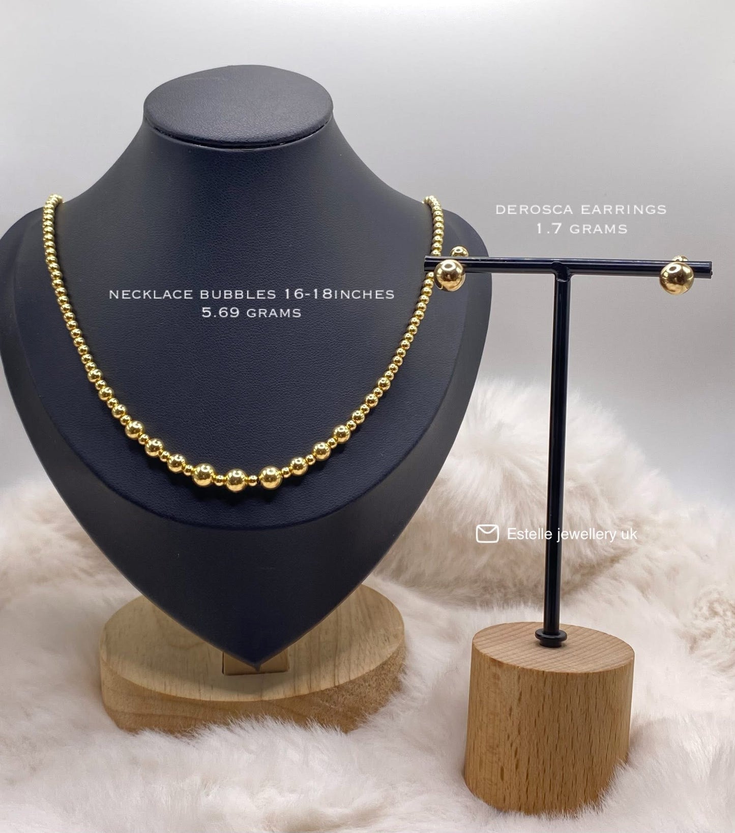 Necklace bubbles