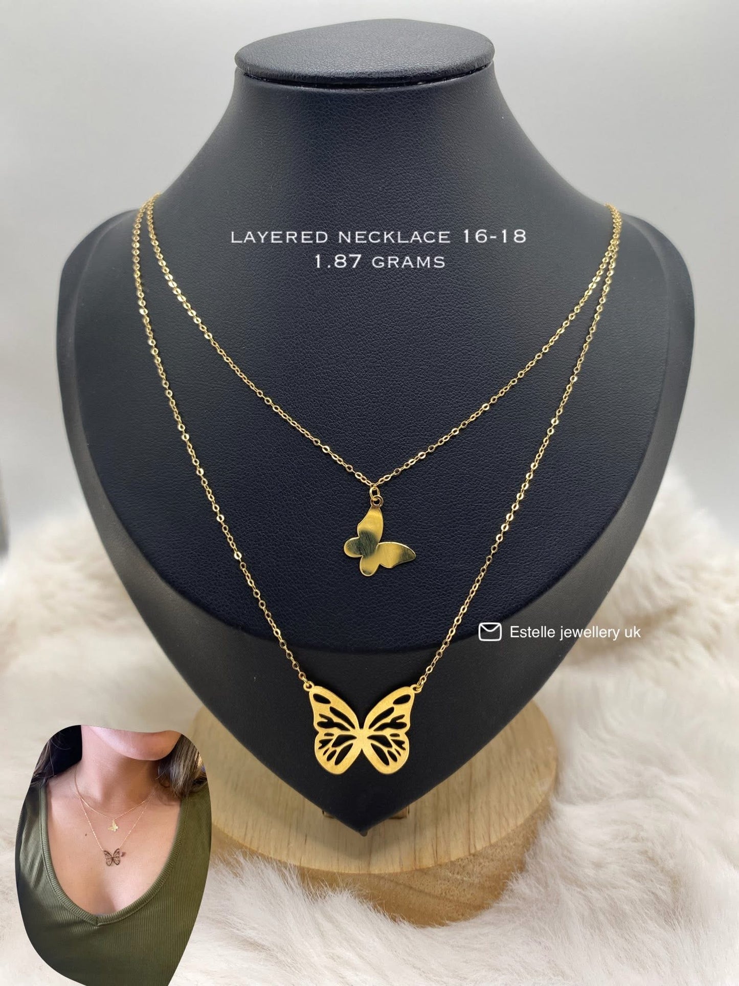 Layered necklace
