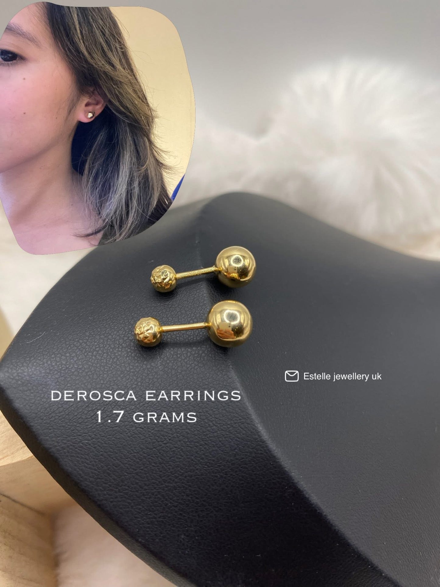 De rosca earrings