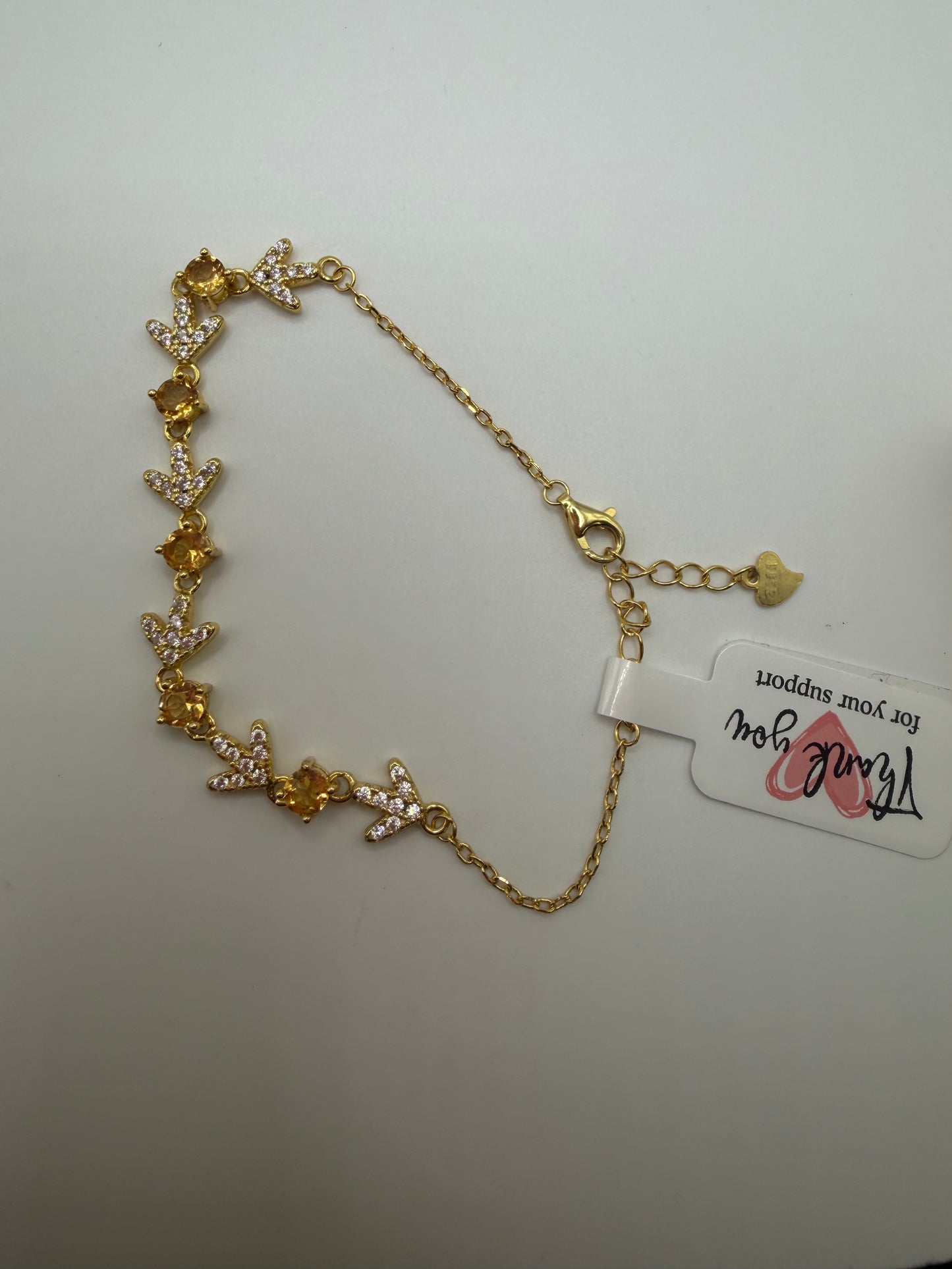 citrine bracelet