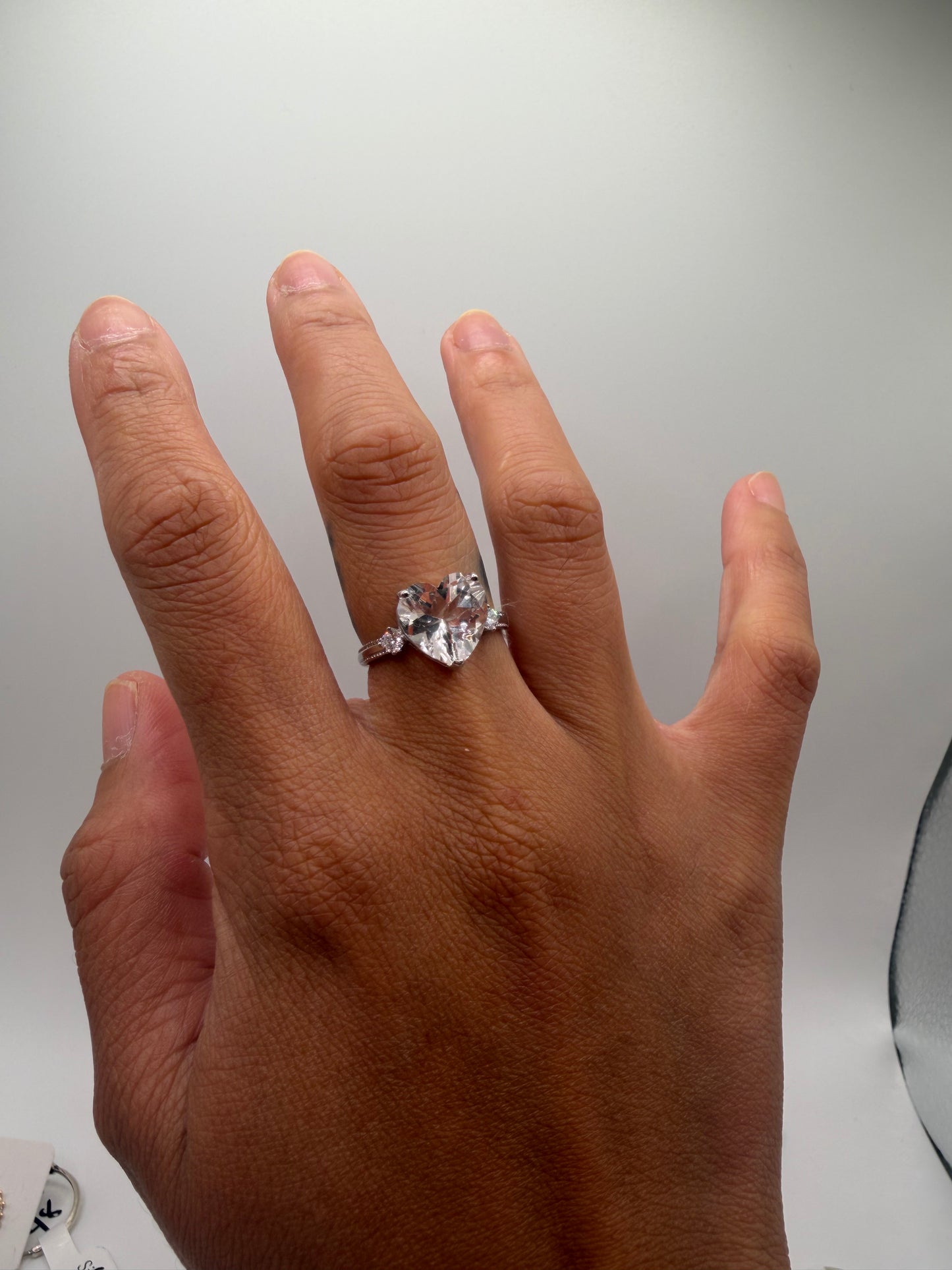 Crystal heart shape