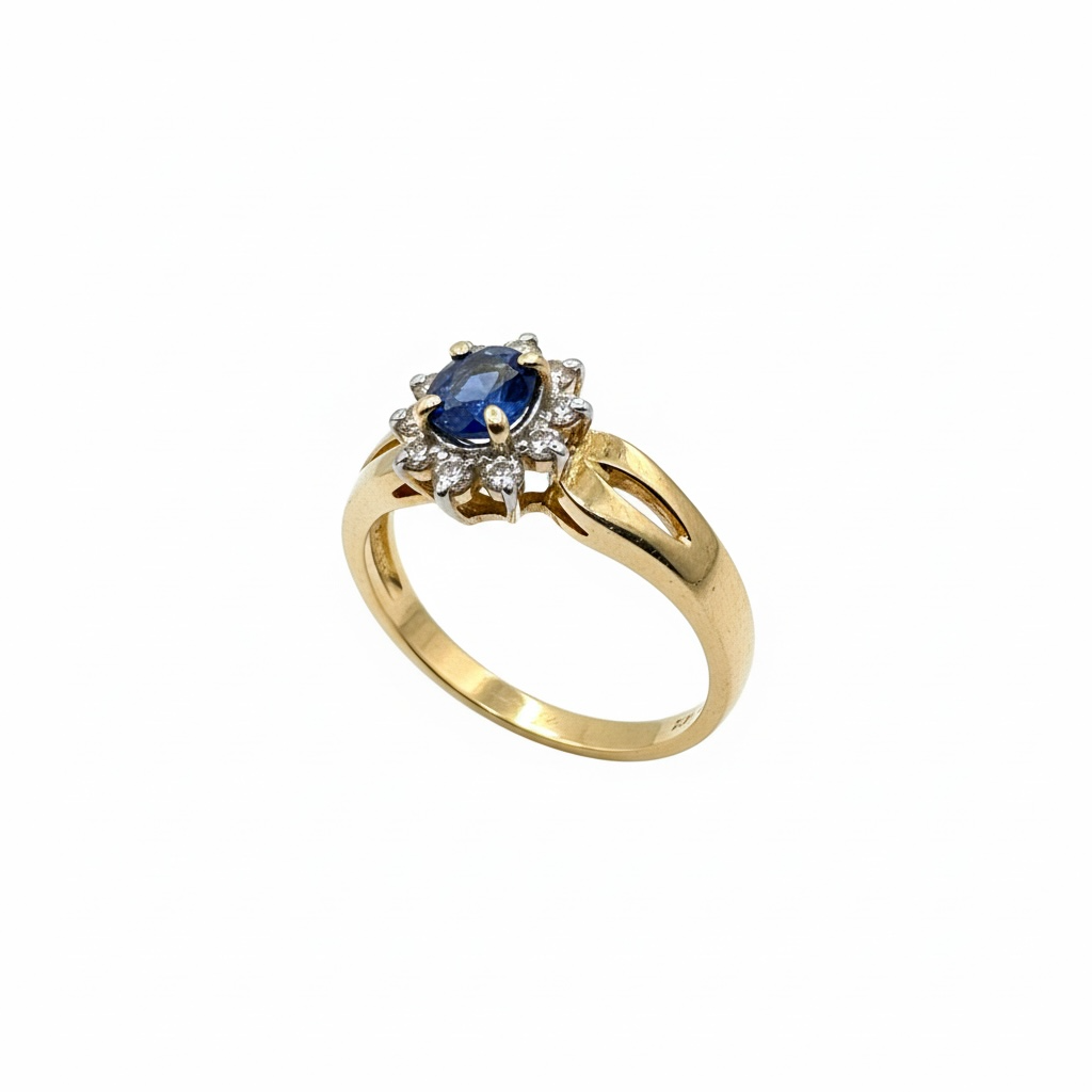 Sapphire ring ( size 5 )