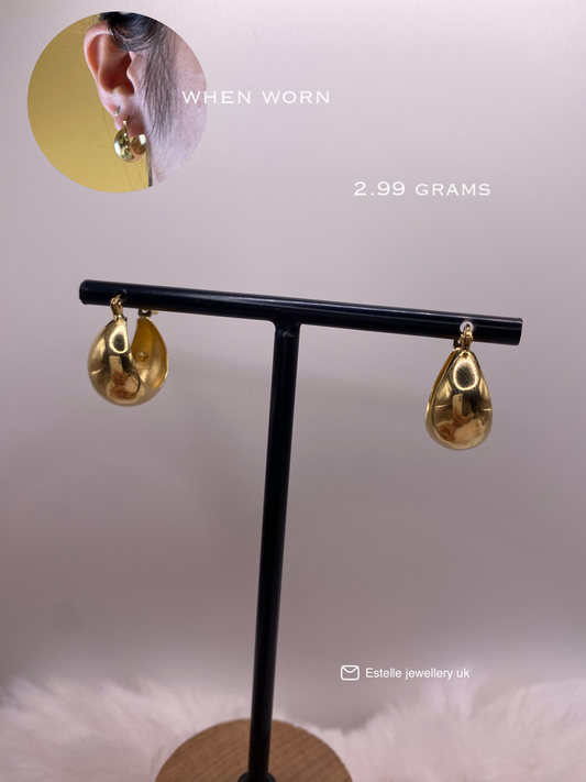 Dome earrings
