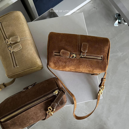 HOLB ZIP SUEDE