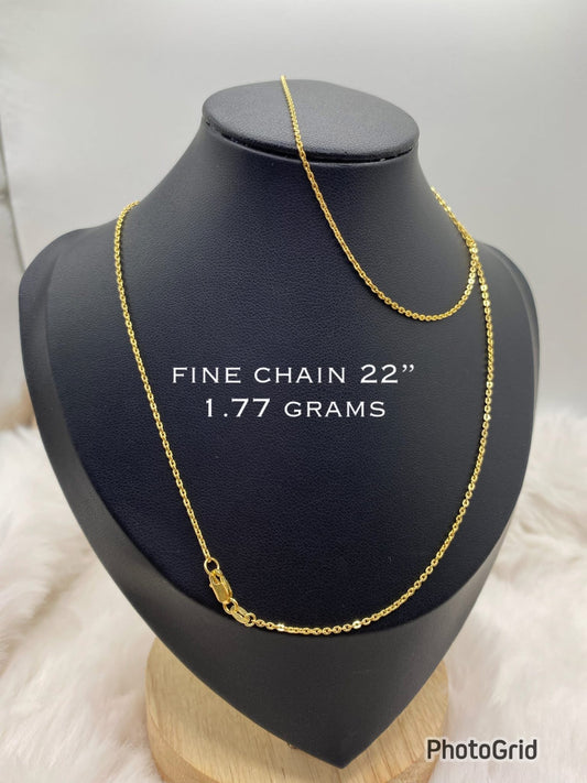 18k chain