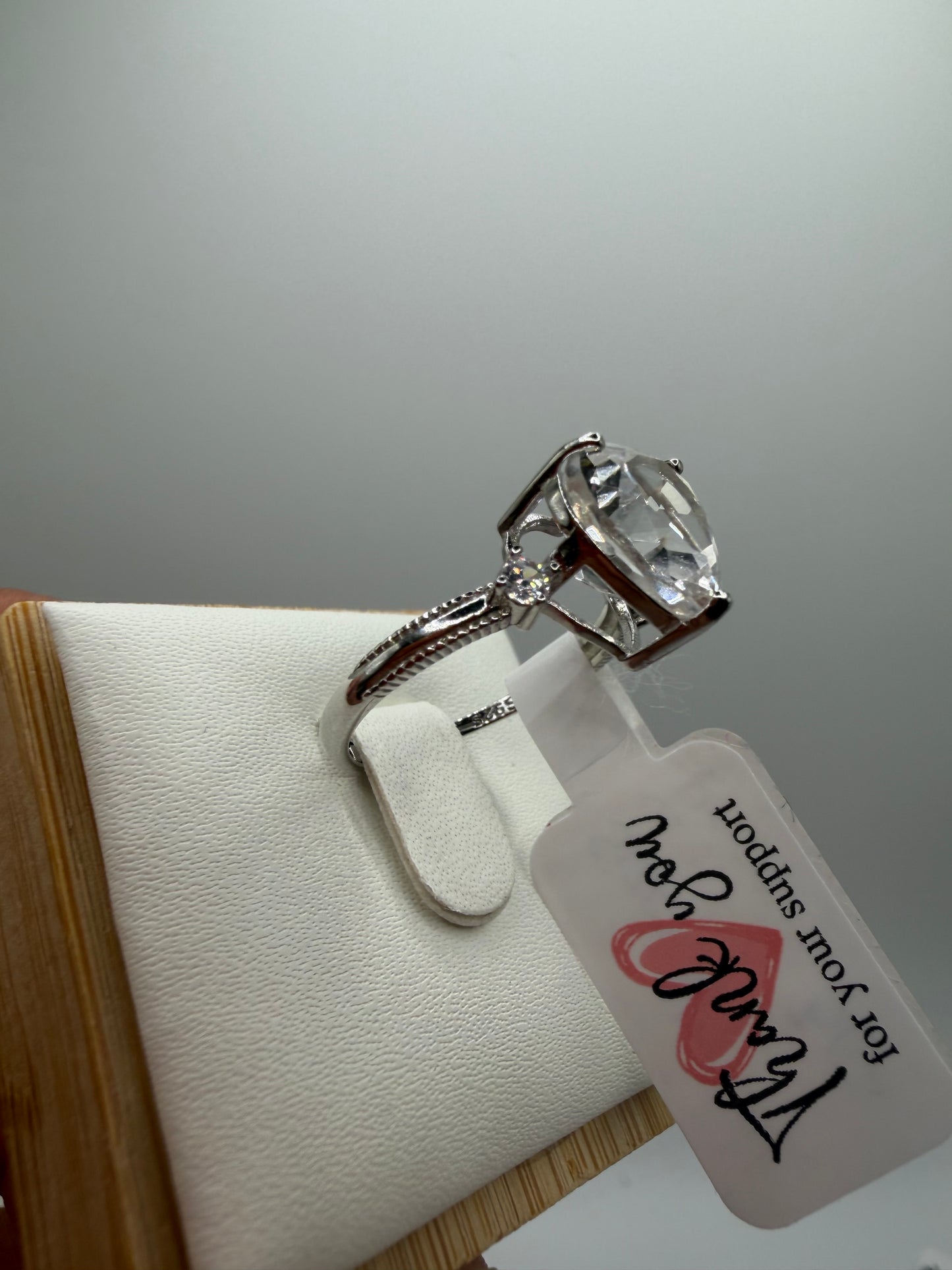 Crystal heart shape