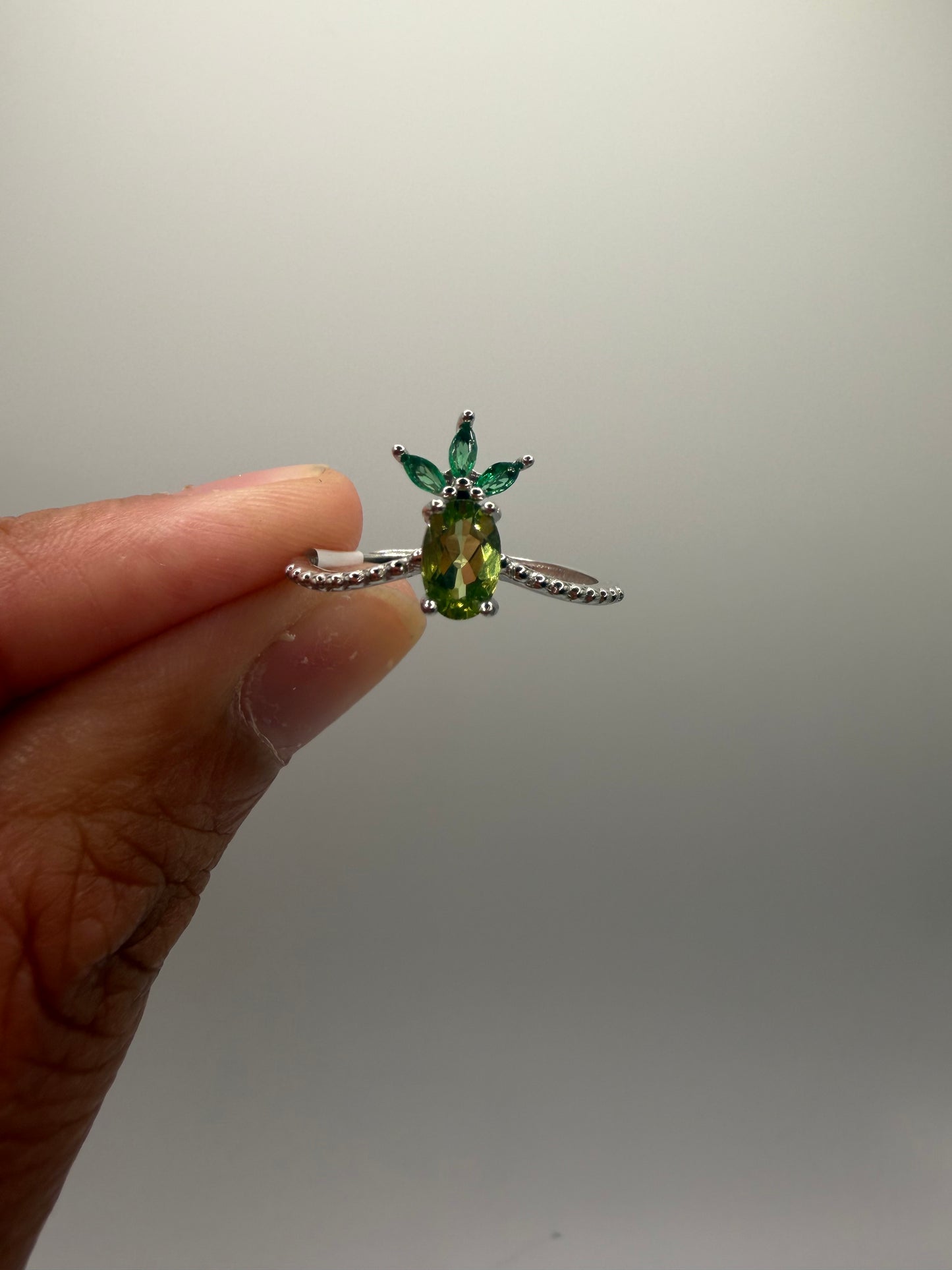 peridot ring