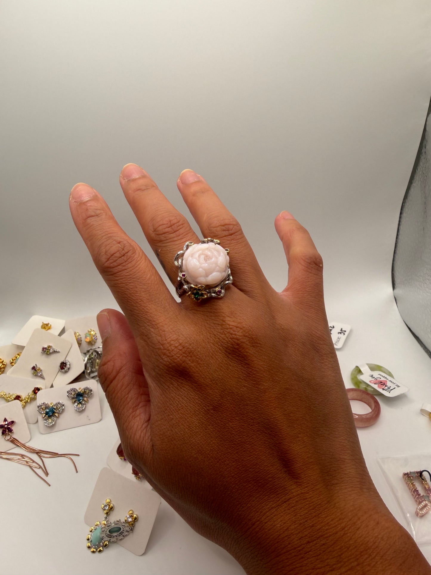 Pink opal