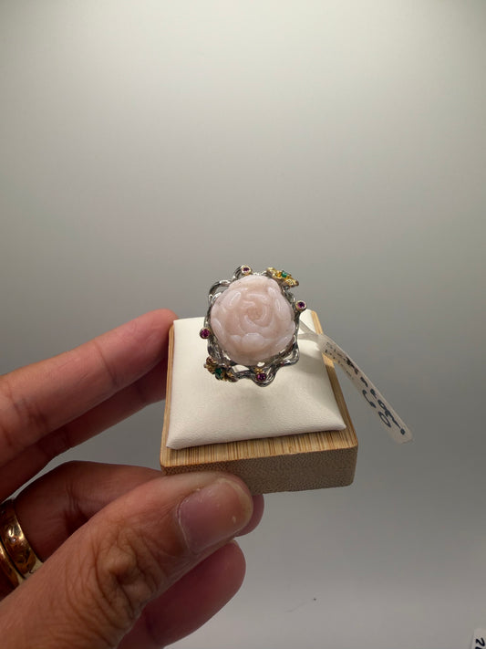 Pink opal