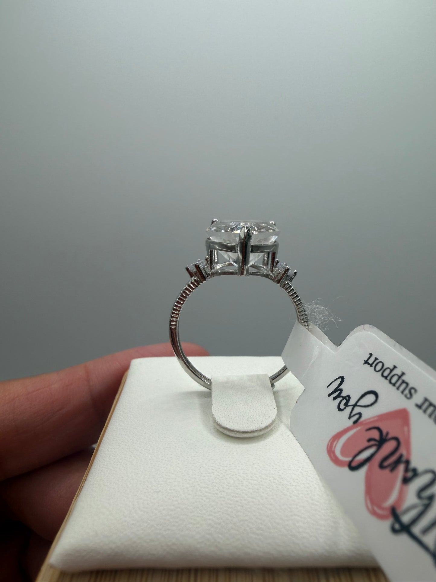 Crystal heart shape