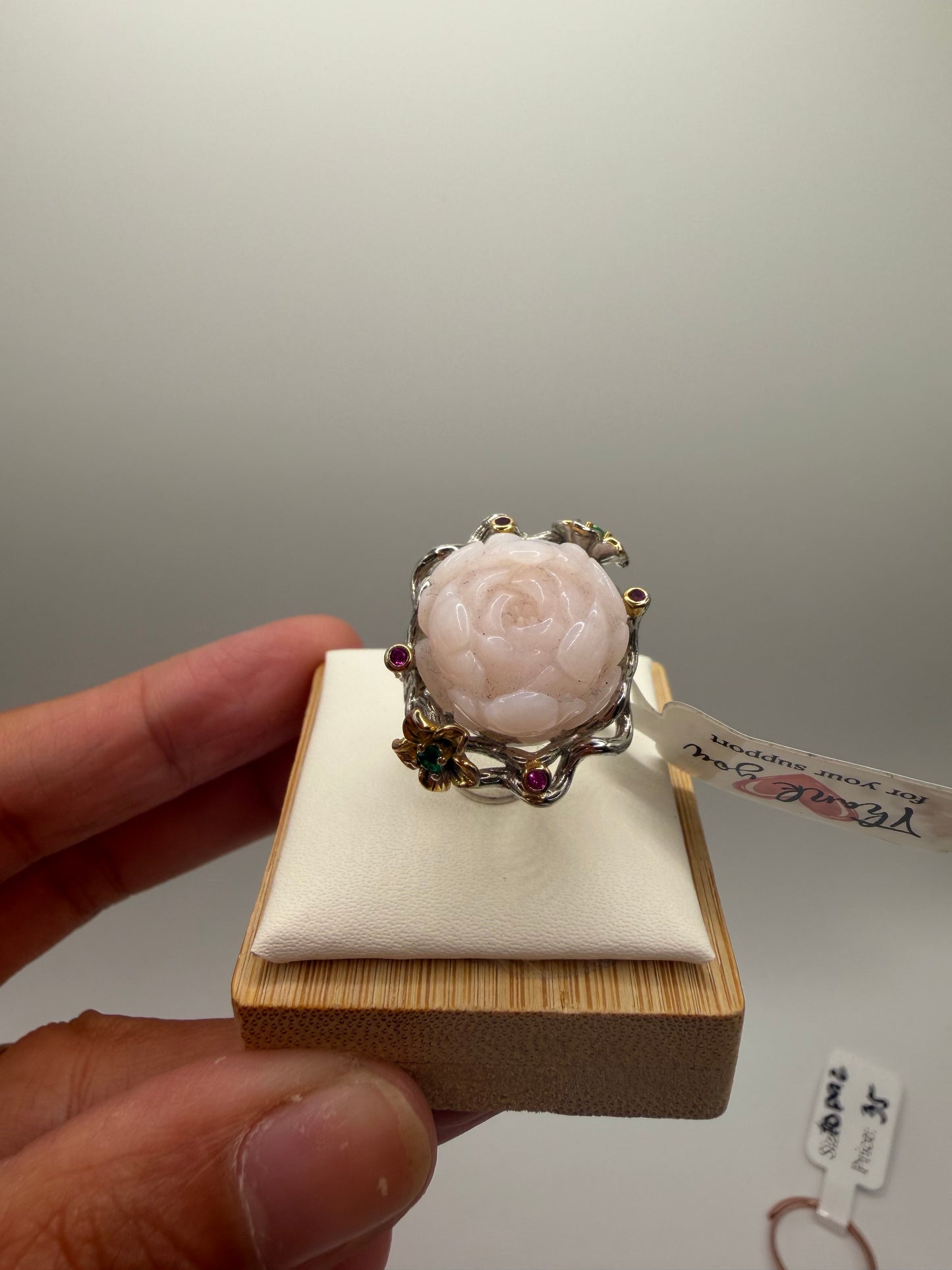 Pink opal
