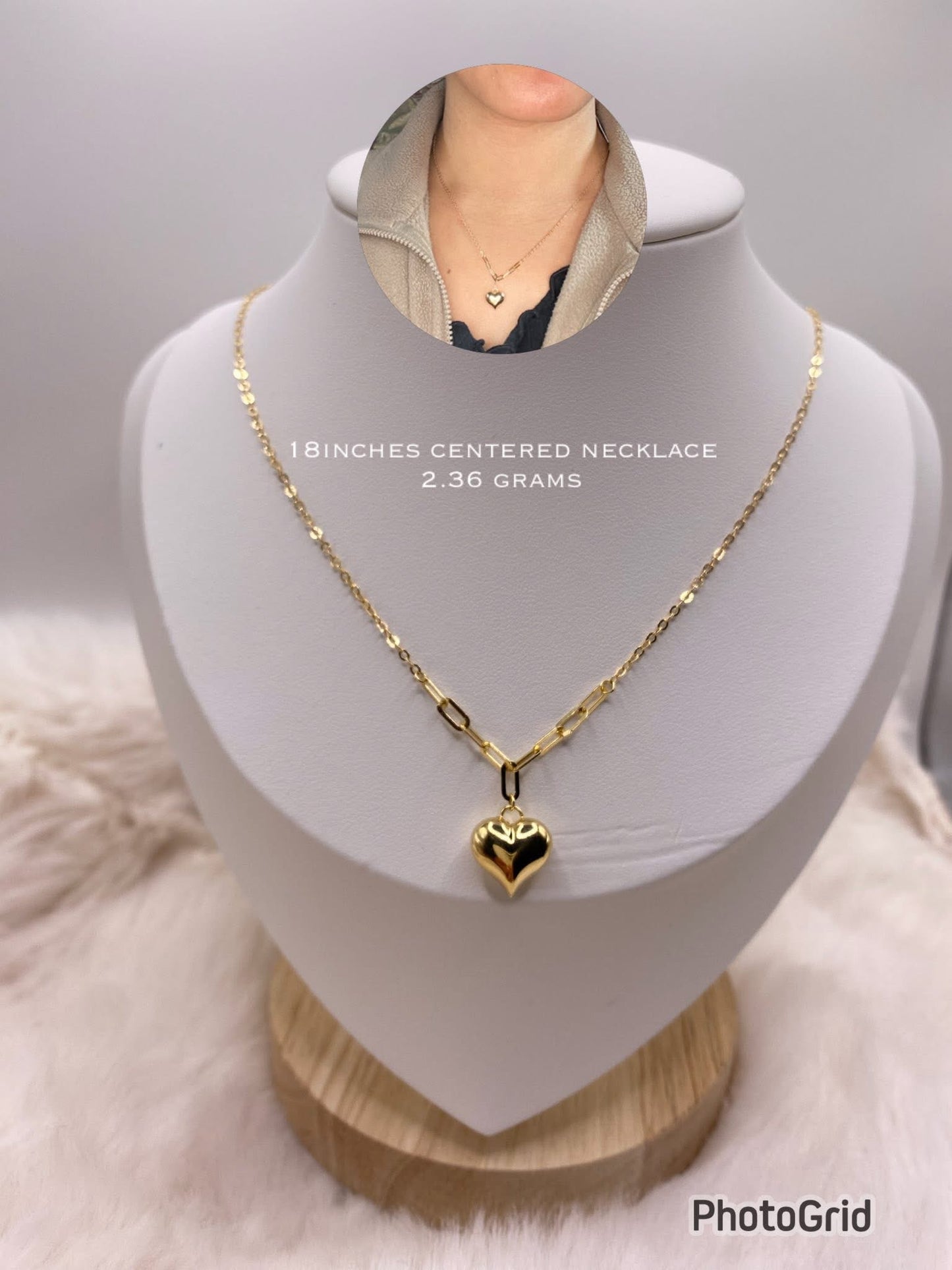 Heart centered necklace