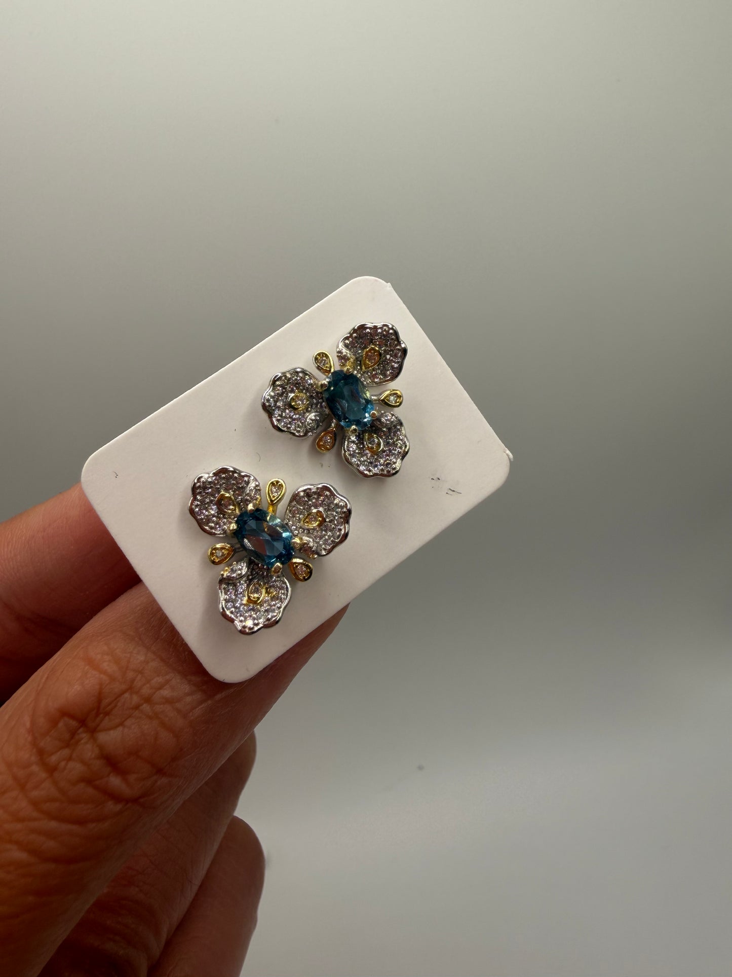 Topaz earrings